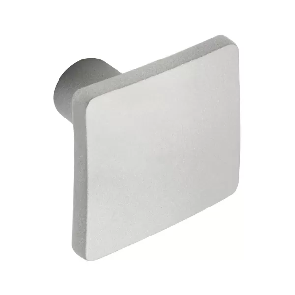 POMOLO PER MOBILI LARGHEZZA 32 MM, PROFONDITÀ 24 MM, ZAMA COLORE ALLUMINIO