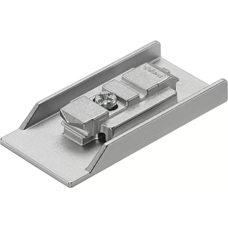 BLUM CLIP CRISTALLO PIASTRA MONTAGGIO, ZINCO NICHELATO, DIST. 0 MM, ATTACCARE