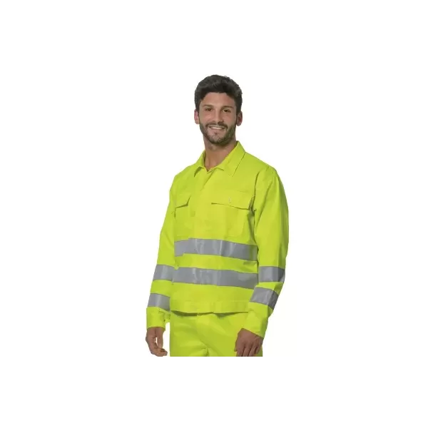 giubbino alta visibilità da lavoro logica umipas