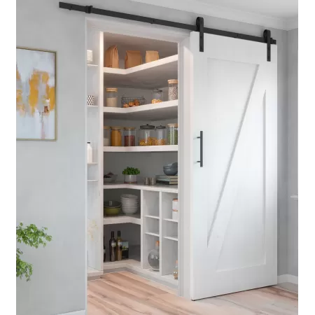 sistema per ante scorrevoli Barn emuca senza chiusura soft 2