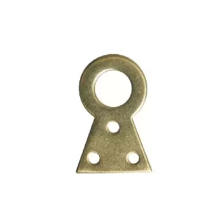 attacaglia a coda di rondine ferro ottonato n.3 pezzi 5 umipas