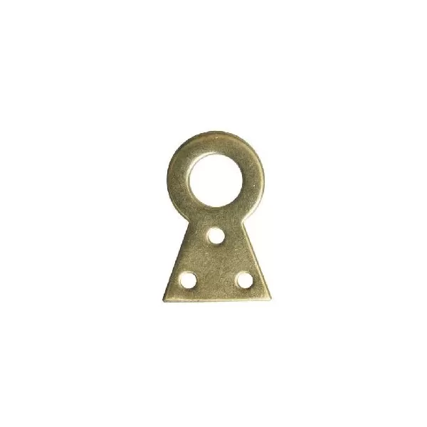 attacaglia a coda di rondine ferro ottonato n.3 pezzi 5 umipas