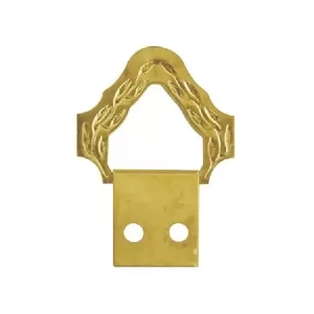 ganci per quadri barocco ferro ottonato pezzi 10