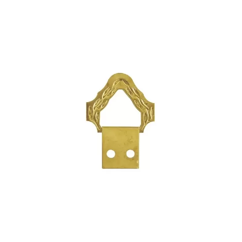 ganci per quadri barocco ferro ottonato pezzi 10