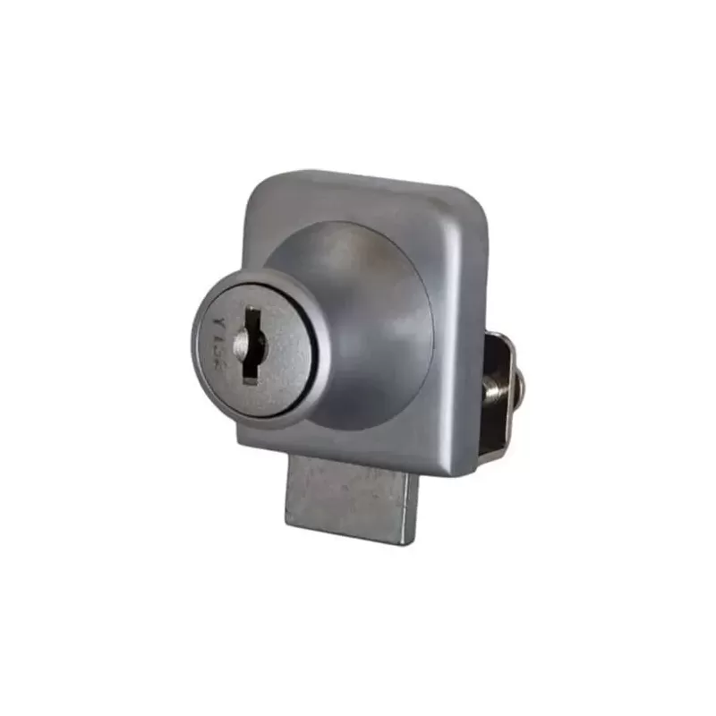 Serratura pomolo vetrinetta32 mm anta singola senza foratura omr