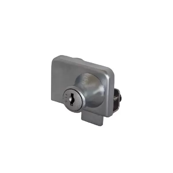 Serratura pomolo 52 mm anta doppia in vetro senza foratura omr