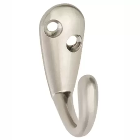 gancio appendiabito 1 posto colore satinato umipas