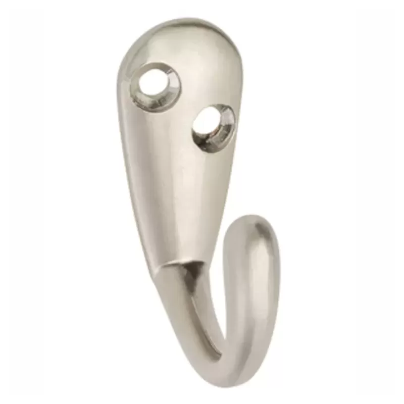 gancio appendiabito 1 posto colore satinato umipas