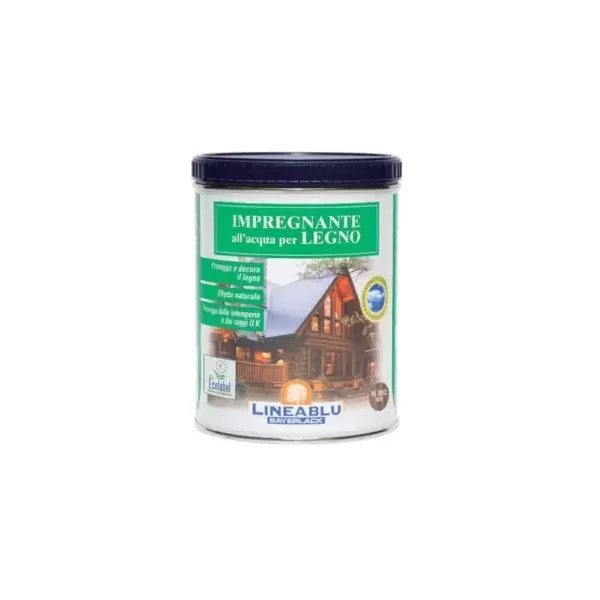 impregnante all'acqua per esterno rovere 2,5 litri sayerlack linea blu
