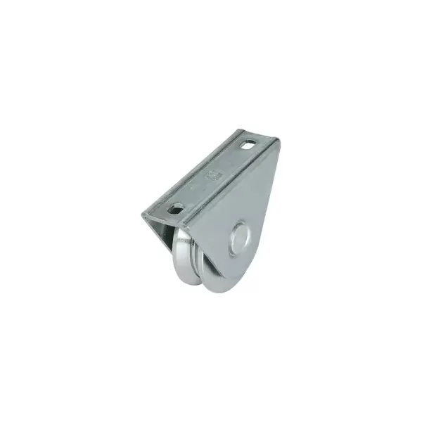 RUOTA CANCELLO GOLA Y SUPPORTO CAVALOTTO 1 CUSCINETTO 80 MM