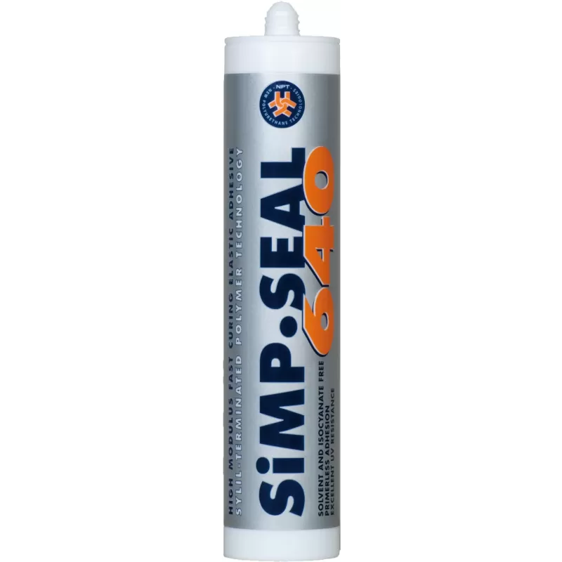 adesivo elastico a presa rapida verniciabile simp seal 640 bianco 290 ml umipas