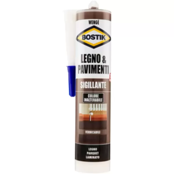 sigillante per legno pavimenti parquet wengè 300  ml bostik umipas