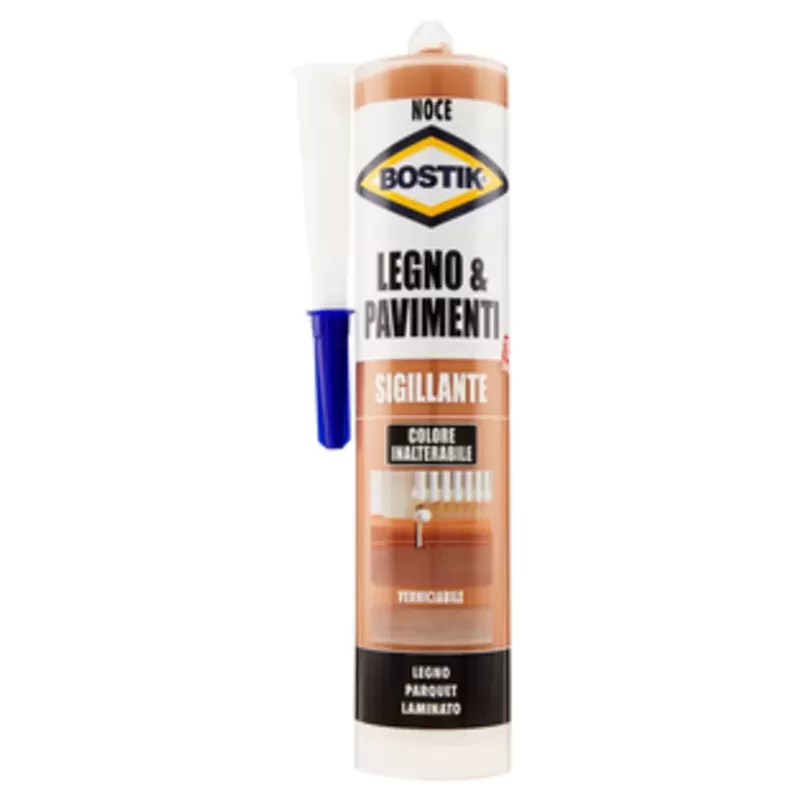 sigillante per legno pavimenti parquet noce bostik 300 ml umipas