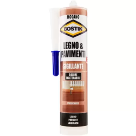 sigillante per legno pavimenti parquet mogano 300 ml bostik umipas