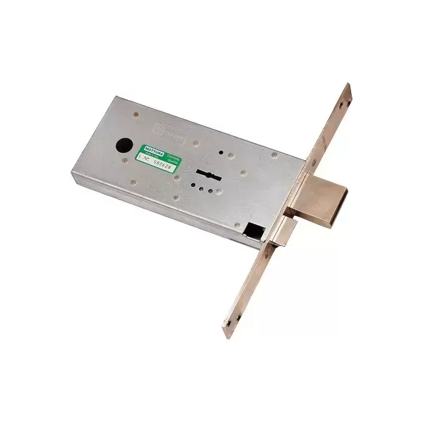 serratura metallo ad infilare doppia mappa entrata 70 mm mottura umipas