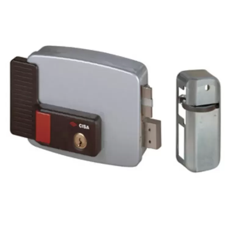 serratura elettrica per legno ad applicare cisa art. 11670 entrata 50 mm destra umipas