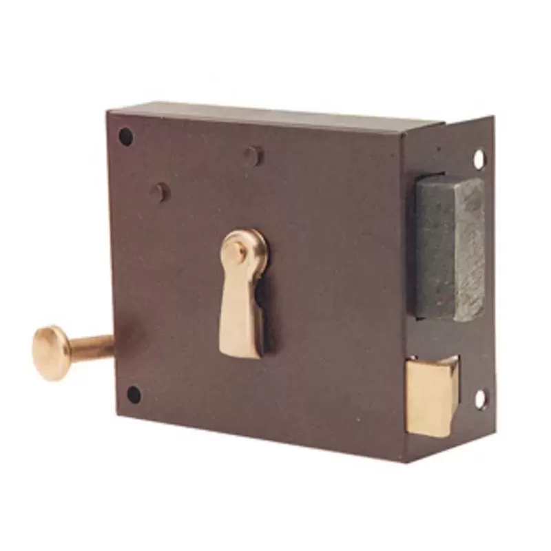 Serratura Bonaiti art. 175 con scrocco e catenaccio umipas