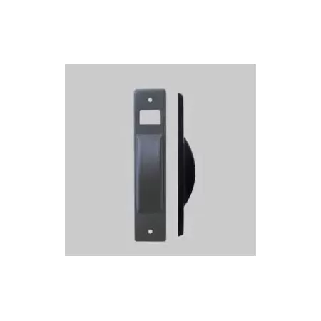 placca per avvolgitore semincasso 6 mt nero