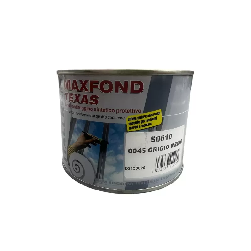 Fondo antiruggine sintetico grigio medio 0,500 litri