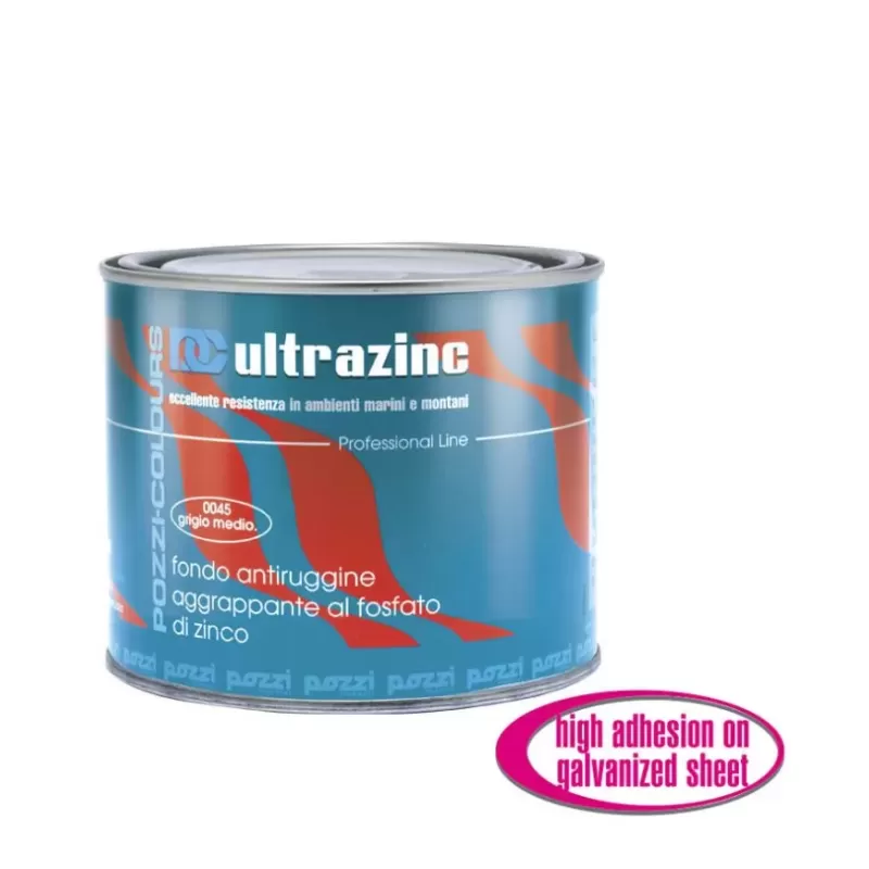 fondo antiruggine aggrappante al fosfato di zinco ultrazinc umipas
