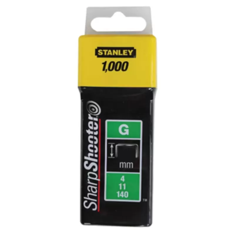 PUNTI 1-TRA706T TIPO ''G'' 10 MM PER GRAFFATRICE CHIODATRICE ELETTRICA 1000 PEZZI