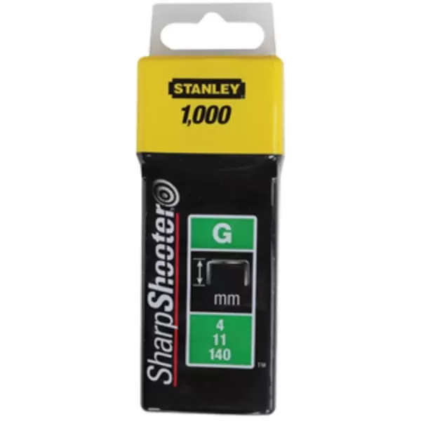 PUNTI 1-TRA706T TIPO ''G'' 10 MM PER GRAFFATRICE CHIODATRICE ELETTRICA 1000 PEZZI