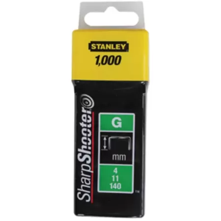 PUNTI 1-TRA708T TIPO ''G'' 12 MM PER GRAFFATRICE CHIODATRICE ELETTRICA 1000 PEZZI