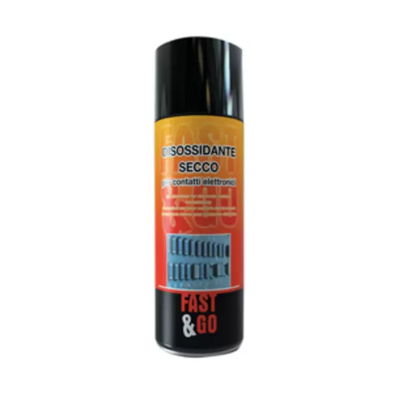 SPRAY DISOSSIDANTE SECCO PER CONTATTI ELETTRICI ELETTRONICI 400 ML FAST&GO