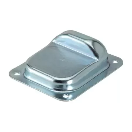 BATTENTE ARRESTO CANCELLO A FISSARE 380F COMBI IN ACCIAIO ZINCATO BASE 130X160 MM