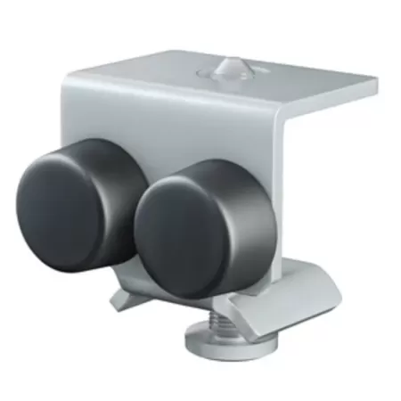 OMGE 24 PARACOLPO PORTA SCORREVOLE FERMA PORTE PER PROFILO SUPERIORE