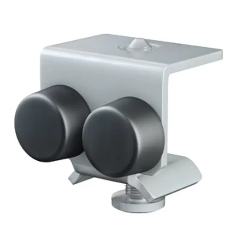 OMGE 24 PARACOLPO PORTA SCORREVOLE FERMA PORTE PER PROFILO SUPERIORE