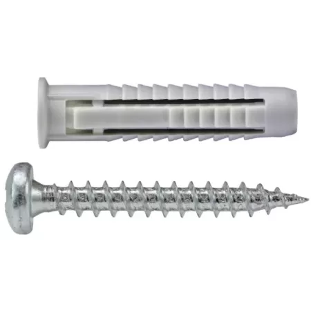 TASSELLO UNIVERSALE IN NYLON 8X40 MM CON VITE TESTA CILINDRICA PEZZI 25