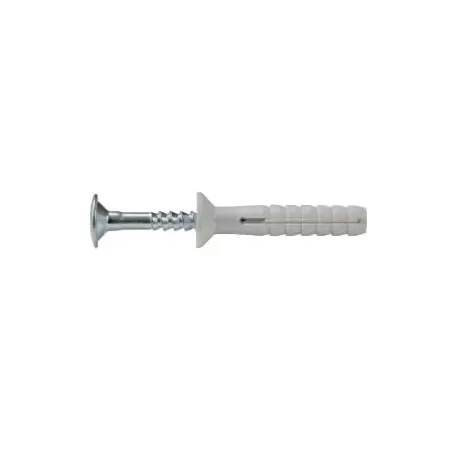 Tassello prolungato in nylon con vite a chiodo zinc. 6X60 unifix umipas