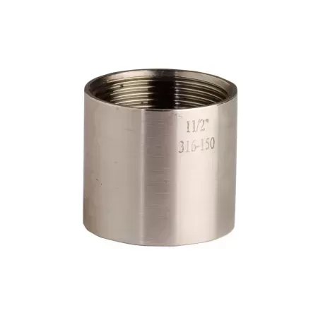 MANICOTTO CILINDRICO DI COLLEGAMENTO 3/4'' DIAMETRO ESTERNO 32 MM INOX AISI 316