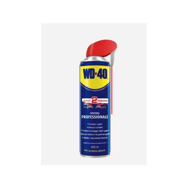 WD40 spray sbloccante lubrificante doppia posizione 500 ml umipas