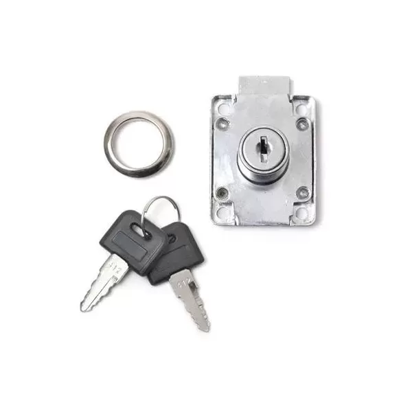 serratura per mobili cassetti con cilindro 22 mm entrata 25 mm umipas