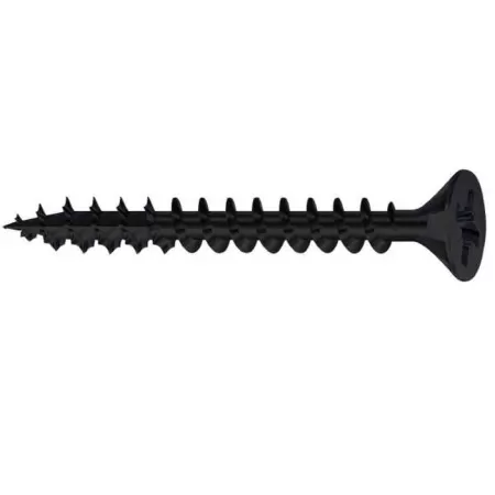 Ambrovit VITI TRUCIOLARI 5X30 MM TESTA SVASATA PIANA PZ2 ZINCATE NERE 200 PEZZI - Art. 05052 5X30 TG57