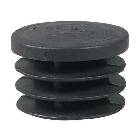 copripilastri tappi tondi 22 mm in plastica nera umipas