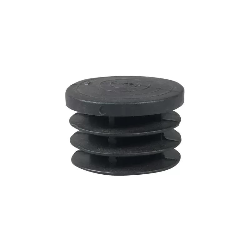 copripilastri tappi tondi 22 mm in plastica nera umipas