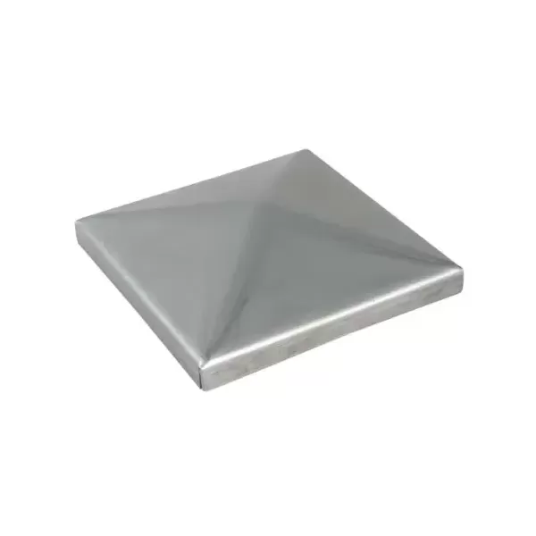 copripilastro quadro in acciaio 8 cm umipas