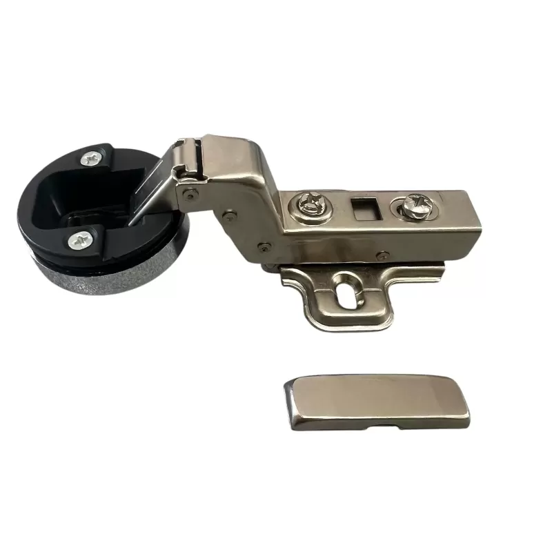 cerniera per ante in vetro foro 35 collo 15 ammortizzata umipas