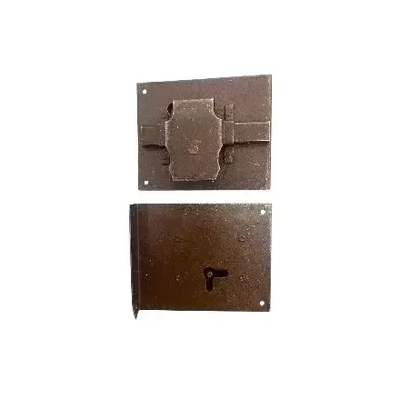 serratura per mobili a redosso e. 30 mm dx ferro vecchio umipas