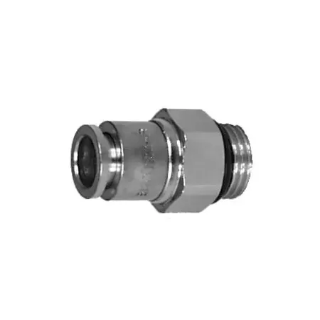 raccordo ad innesto rapido fisso cil con or per tubo da 12 1/4'' umipas