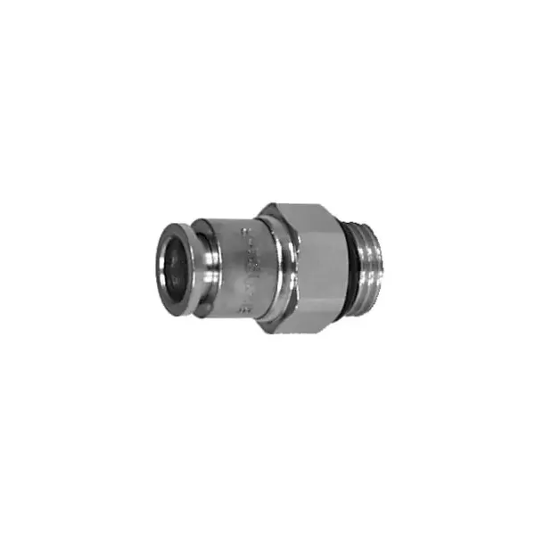 raccordo ad innesto rapido fisso cil con or per tubo da 12 1/4'' umipas