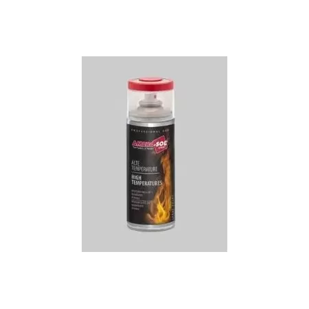Bomboletta Smalto Spray Nero Opaco 400 ml Alte Temperature