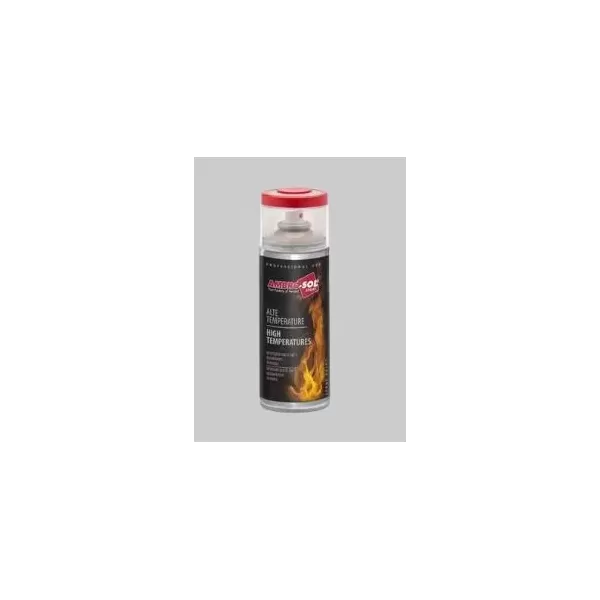 Bomboletta Smalto Spray Nero Opaco 400 ml Alte Temperature