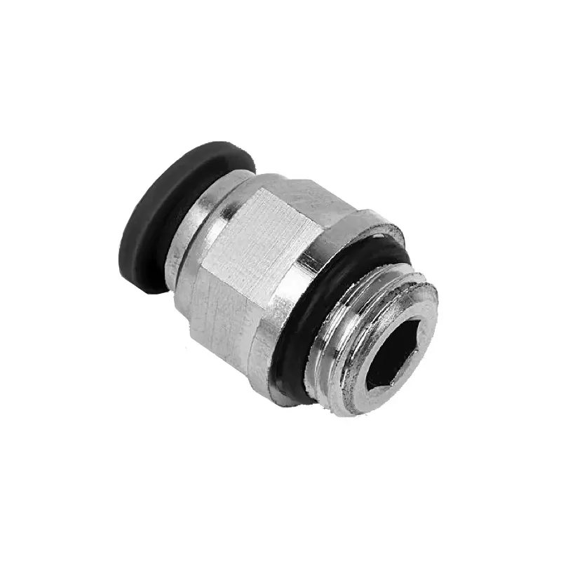 raccordo diritto fisso cilindrico m 5 tubo da 4 umipas