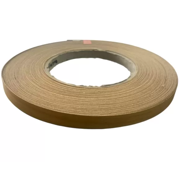 BORDO CASTAGNO IN LEGNO ALTEZZA 20 MM PRECOLLATO ROTOLO DA 50 M