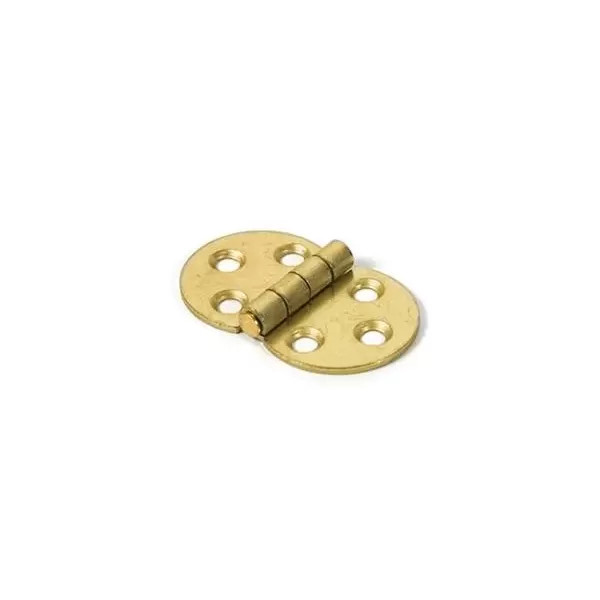 cerniera tonda in ferro ottonata 30x48 mm umipas