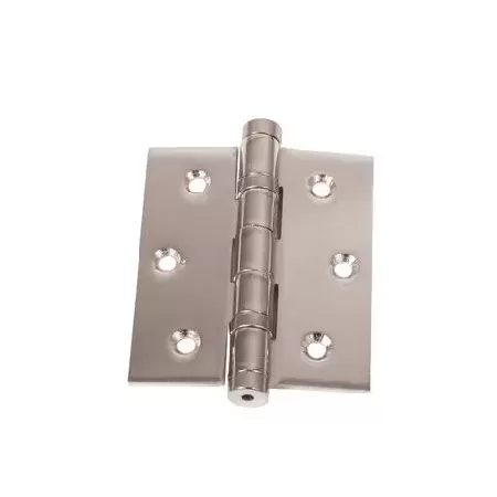 cerniera con cuscinetti cromo satinata 100x90 mm perno sfilabile umipas